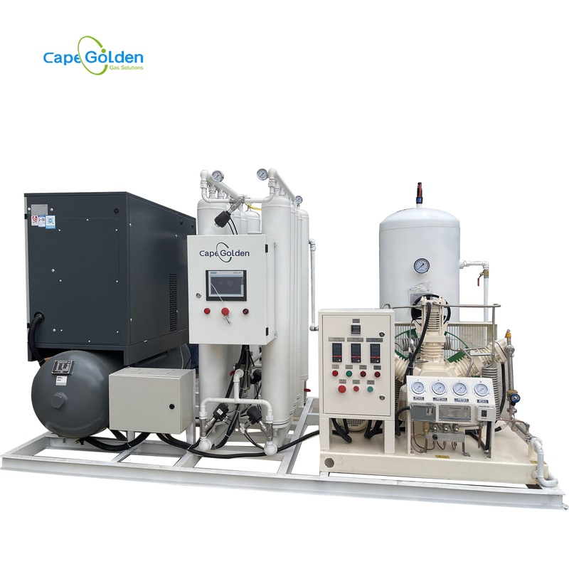 Generatore di riempimento medico dell'ossigeno di Psa di industriale della pianta 90~99% del cilindro di ossigeno