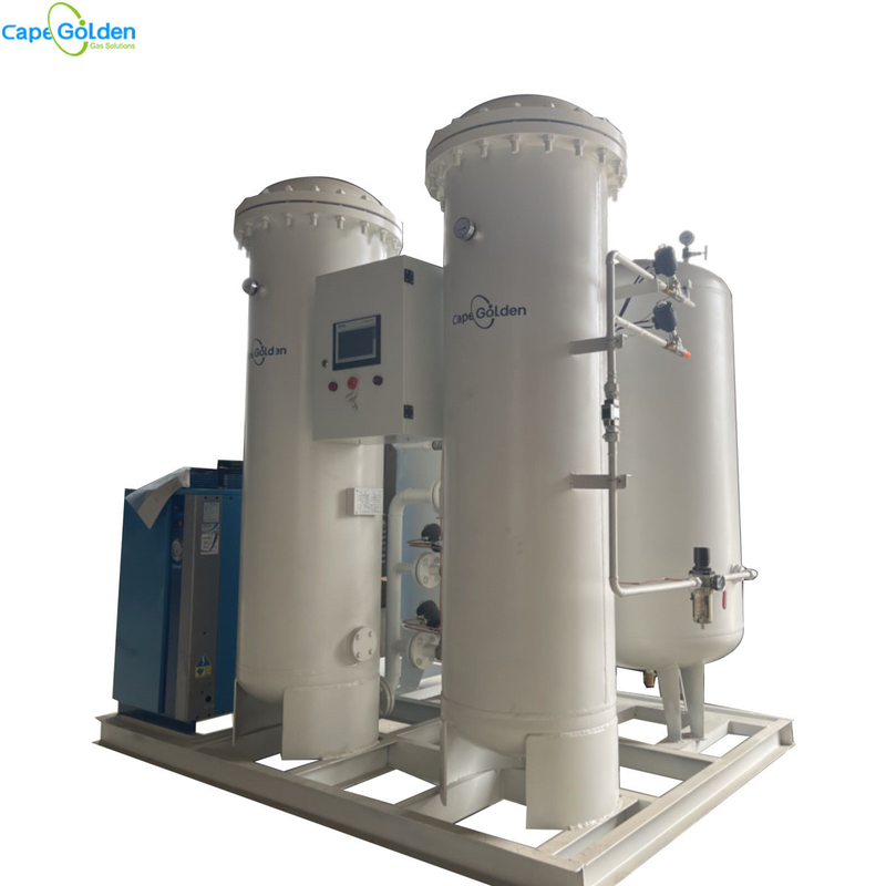 Generatore 20Nm3/H dell'ossigeno di elevata purezza dell'ospedale 100 LPM pianta dell'ossigeno da 250 LPM