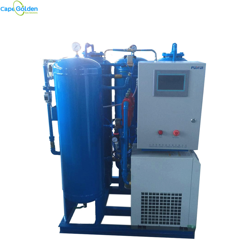 Generatore industriale 5Nm3/H dell'ossigeno della macchina dell'ossigeno di PSA di 4 torri per acquacoltura