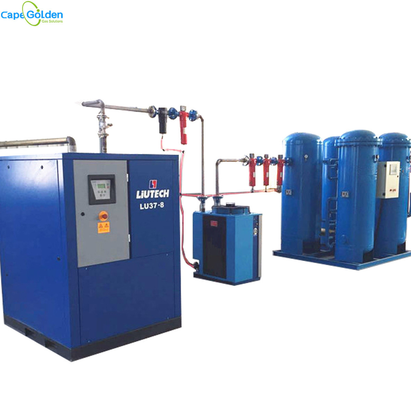 Adsorbimento dell'oscillazione di pressione del concentratore dell'ossigeno di purezza 90~99% per trattamento delle acque