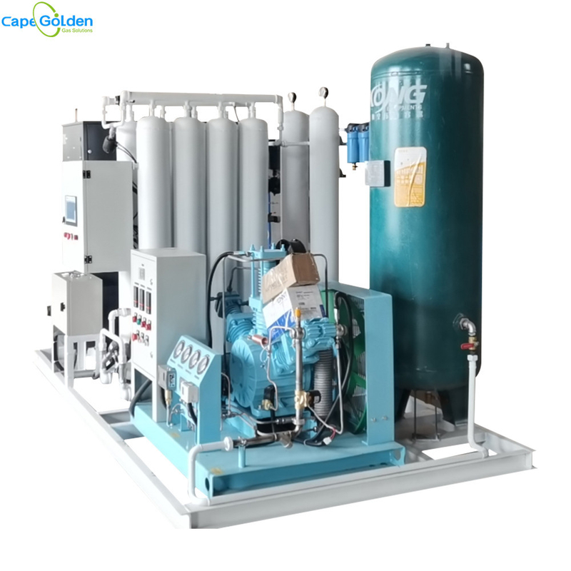 Azoto di elevata purezza 95% 99% che genera la macchina del generatore dell'azoto del sistema