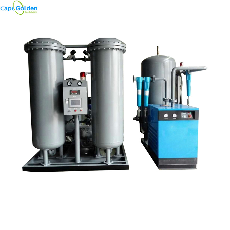 Macchina ad ossigeno e gas del generatore di purezza 35~95% per uso industriale della batteria