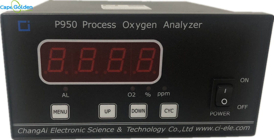 Analizzatore portatile 100ppm~21% di purezza dell'ossigeno dell'analizzatore dell'ossigeno dell'azoto P860
