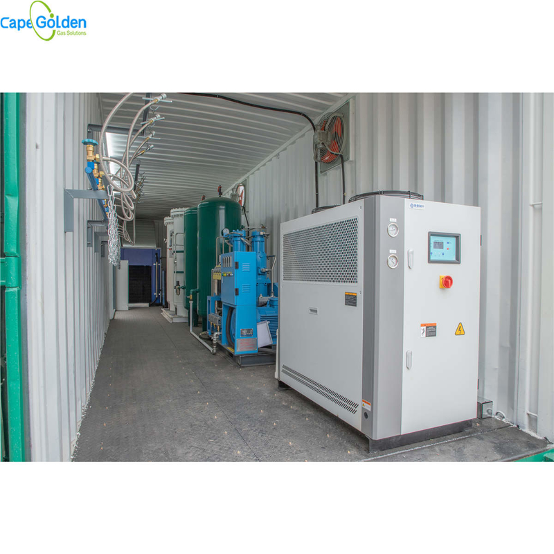 Impianto di produzione messo in recipienti 93% 95% dell'ossigeno del generatore dell'ossigeno di iso PSA del CE