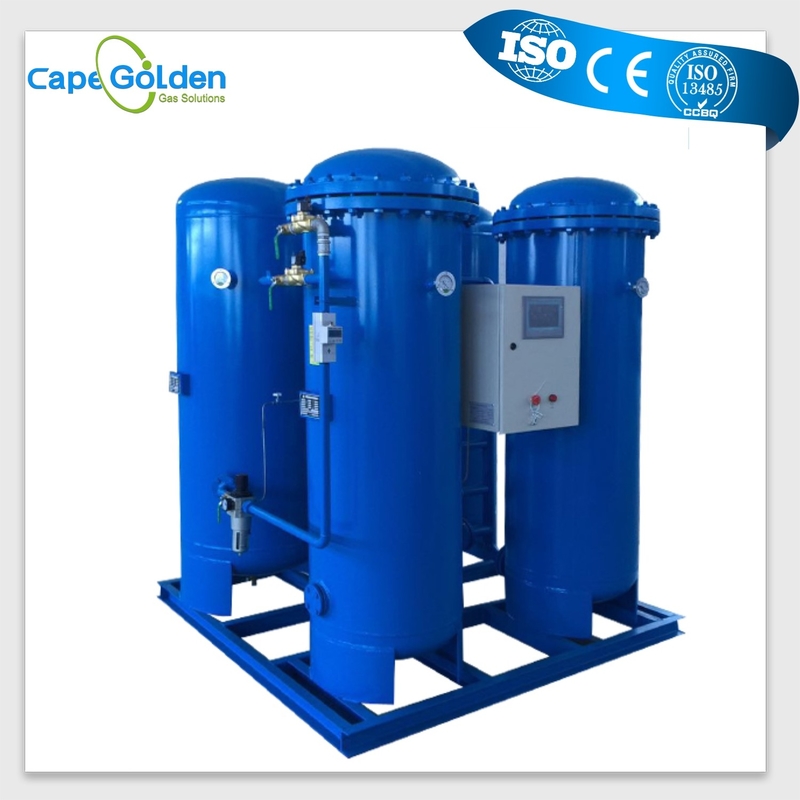 pianta del materiale da otturazione dell'ossigeno 300Nm3/H, O2 generatore industriale 93%