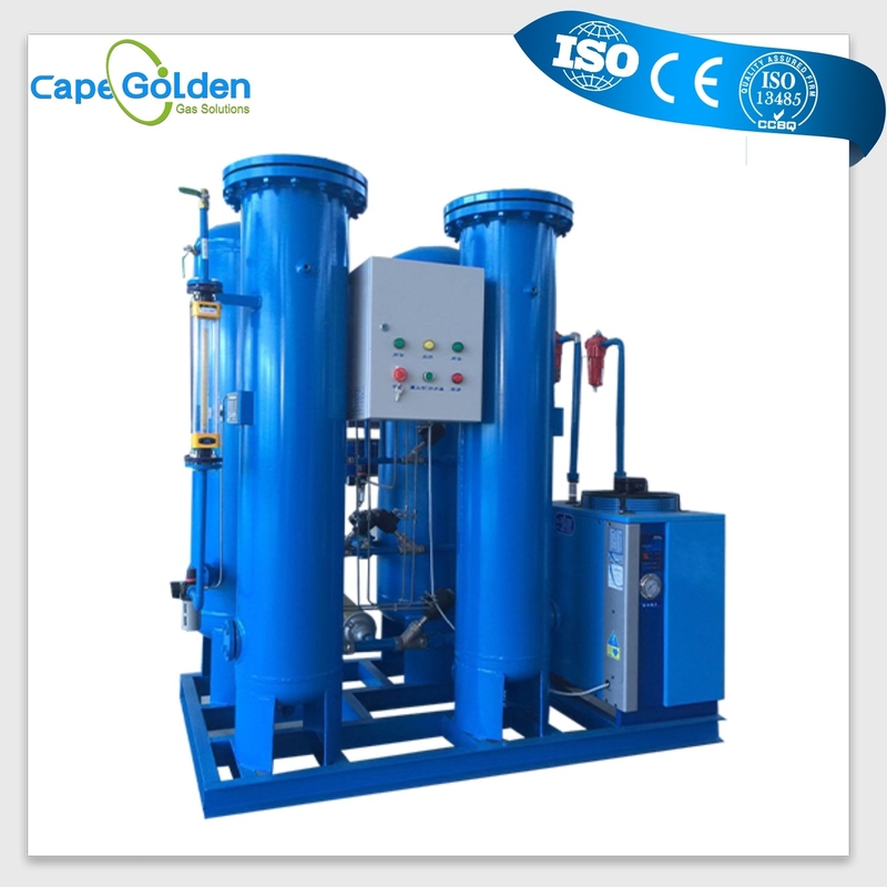 pianta del materiale da otturazione dell'ossigeno 300Nm3/H, O2 generatore industriale 93%