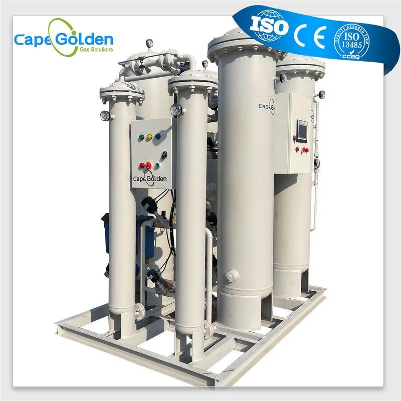 Generatore industriale della macchina dell'ossigeno di purezza 20m3 di 99% con il sistema di riempimento