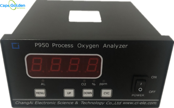 Tester ad ossigeno e gas 80%RH di purezza dell'ossigeno dell'analizzatore di purezza di processo P950